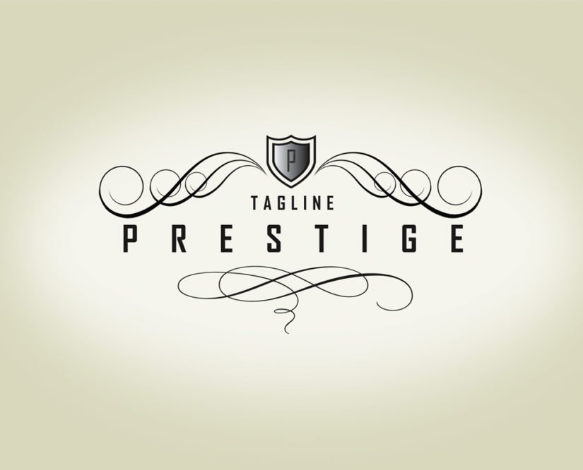 prestige free premium logo template